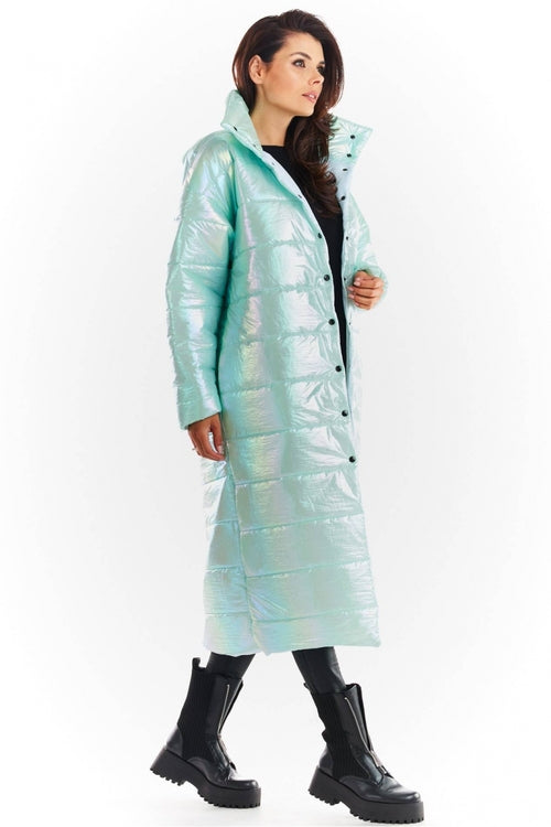 Anabela longline puffer coat